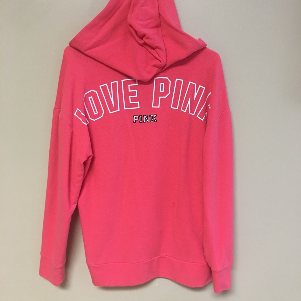Pink hoodie